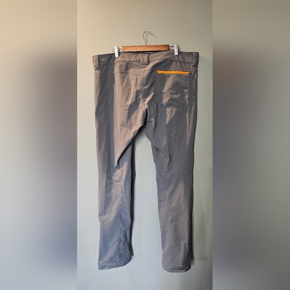 Helly Hansen Grey/Orange Softshell Brono Hiking P… - image 4